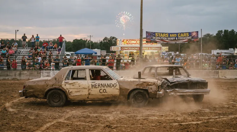 Stars and Cars Demolition Derby & Fireworks